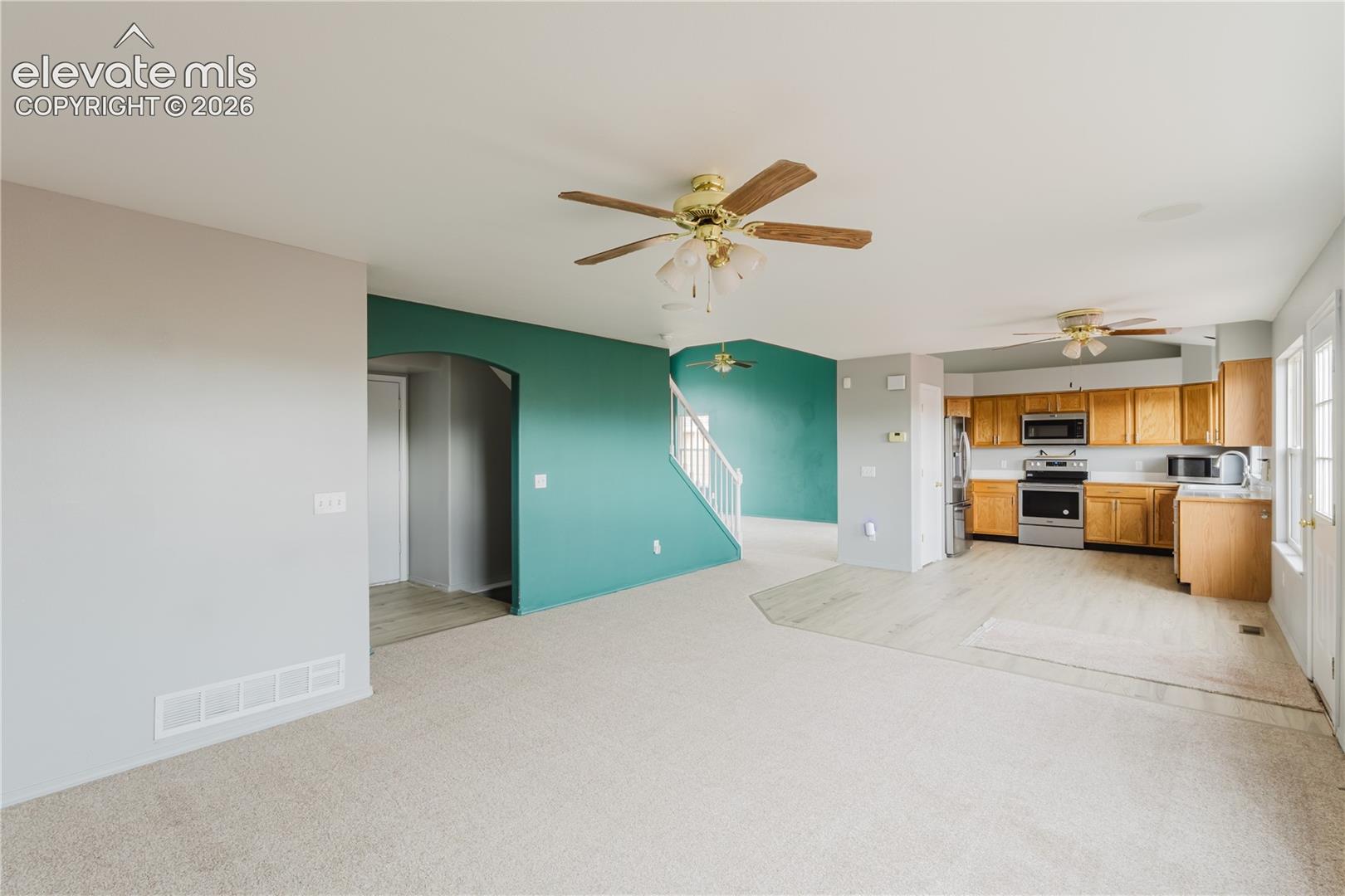 Open Concept Kitchen/Dining/Living
