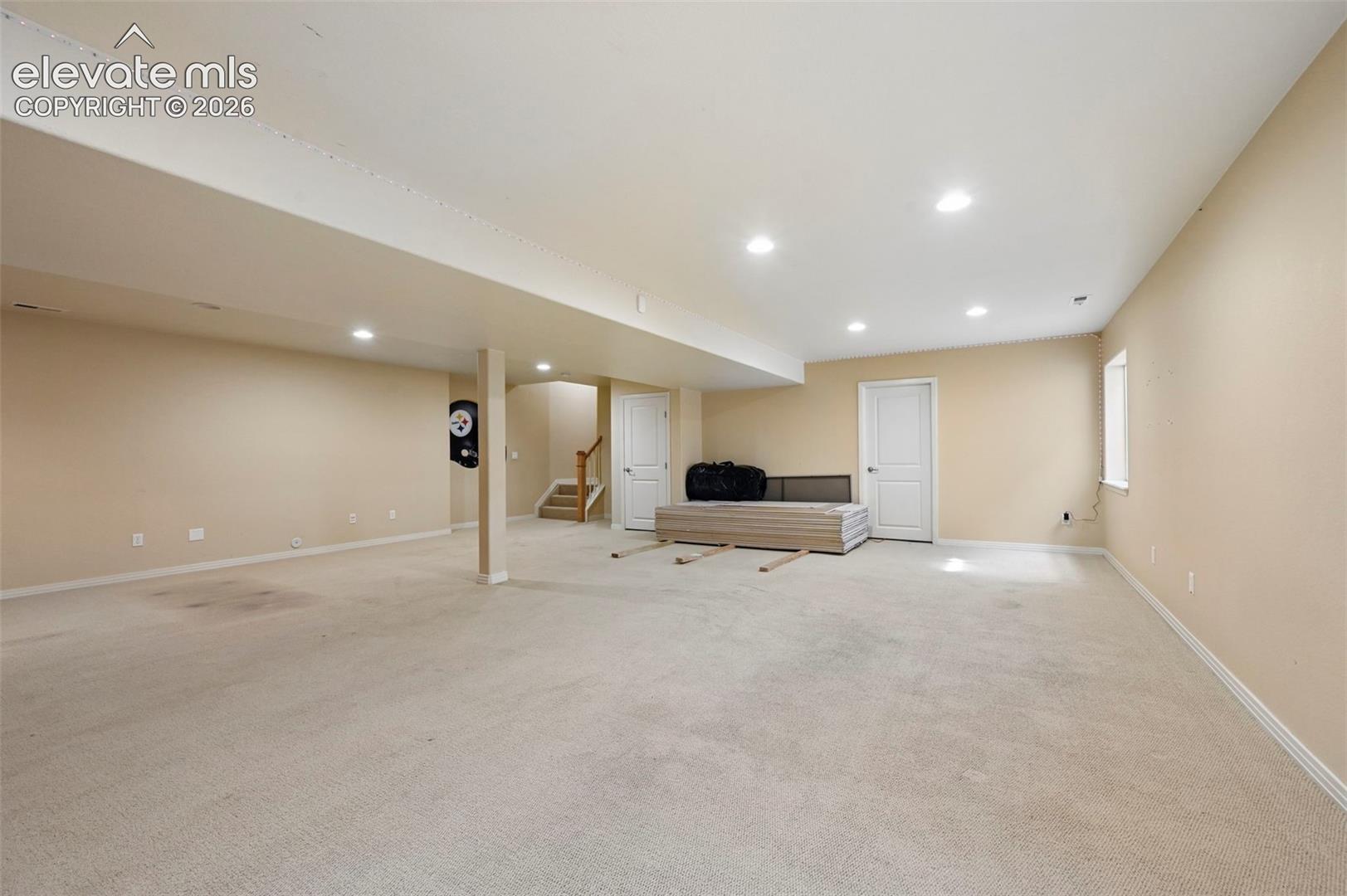 Basement has room to grow