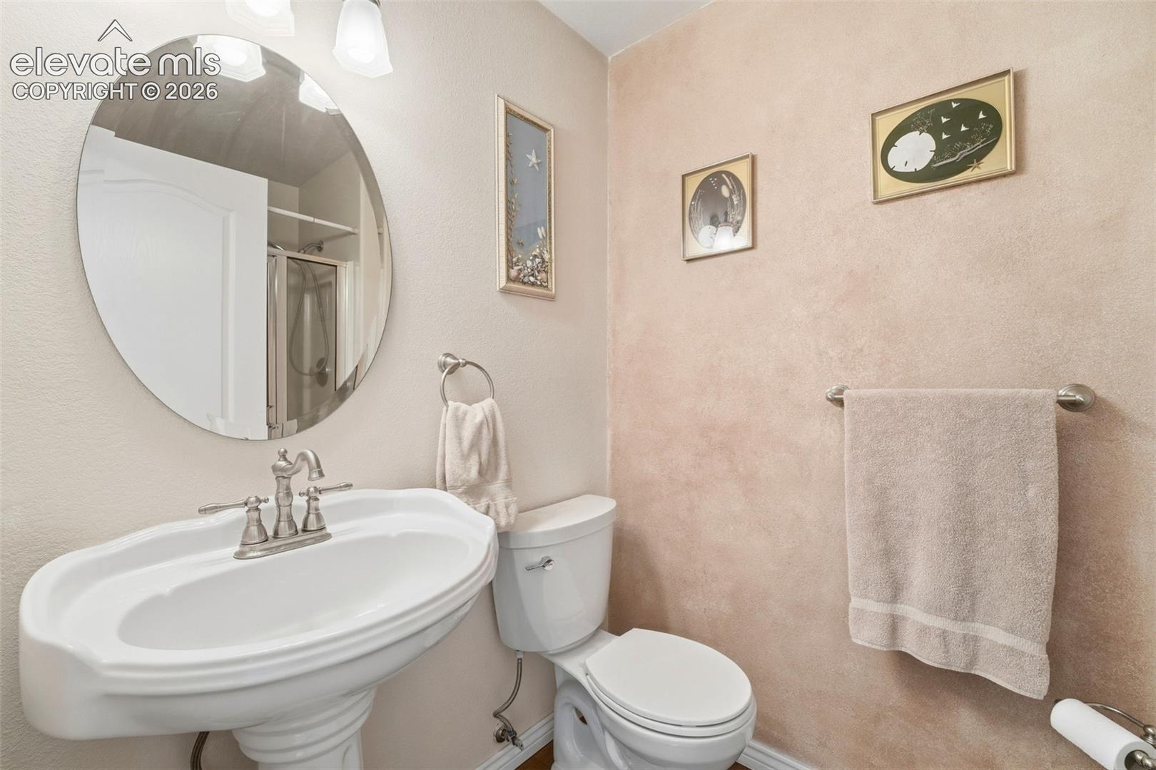 3/4 bath on main level