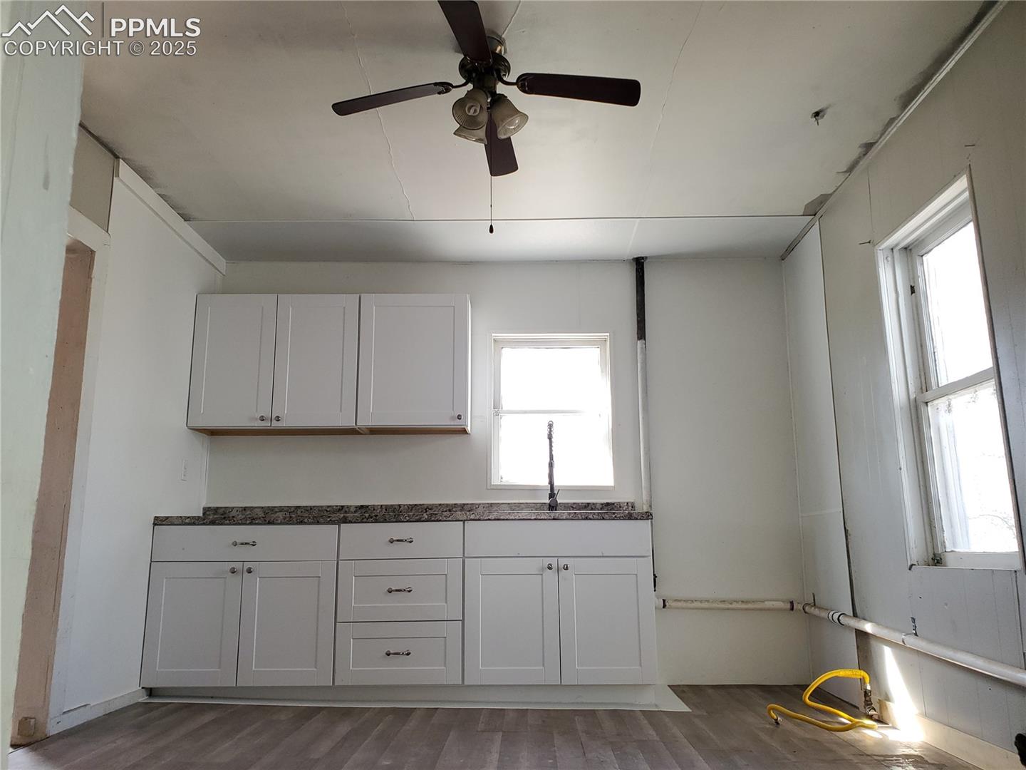 Kitchen with Ceiling Fan