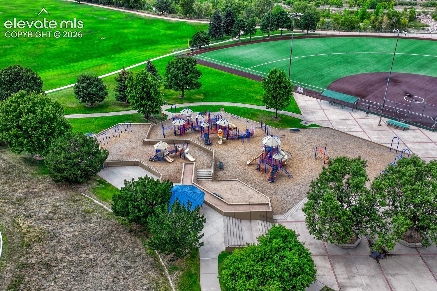Playground at Cottonwood Creek Park
