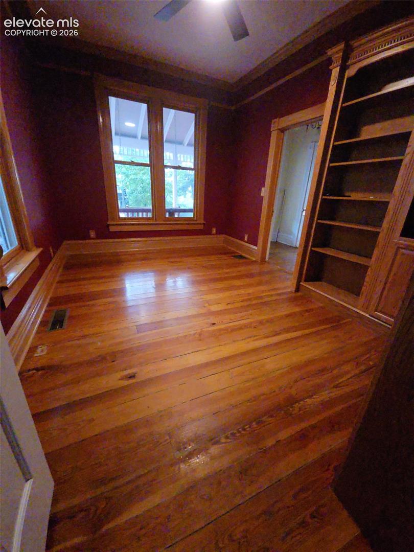 Main House/602: Study with built-ins can be used as a 5th bedroom