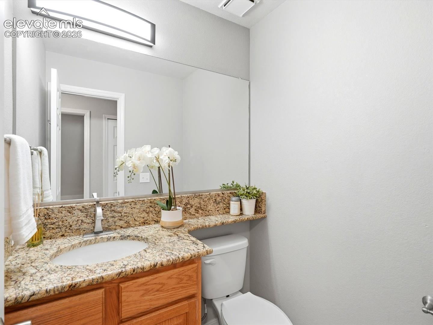 Main floor powder room
