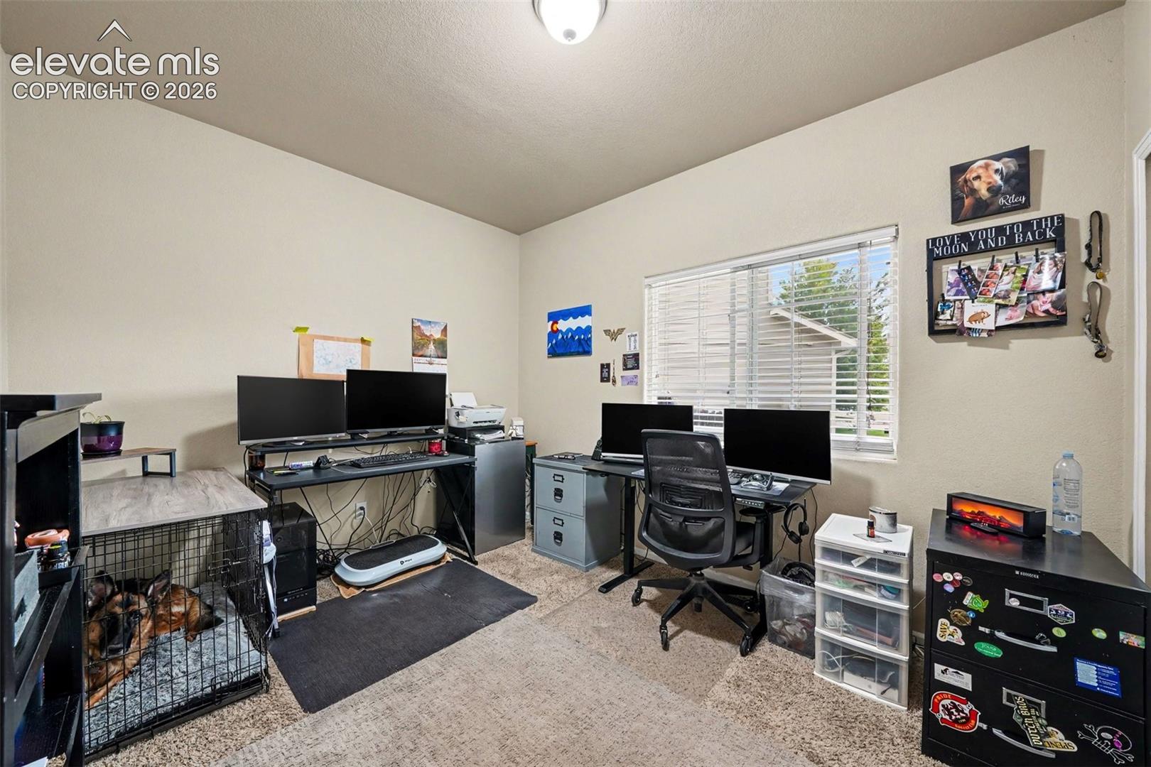 3rd main floor bedroom/office