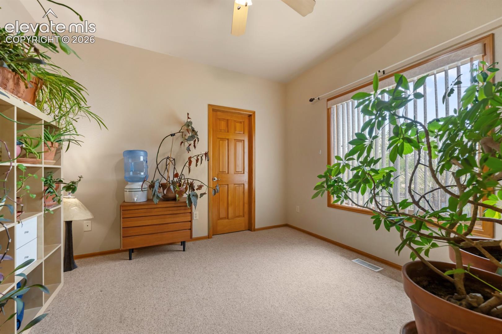 Walk in closets both secondary bedrooms.  This room is drenched in light with oversized window facing west.