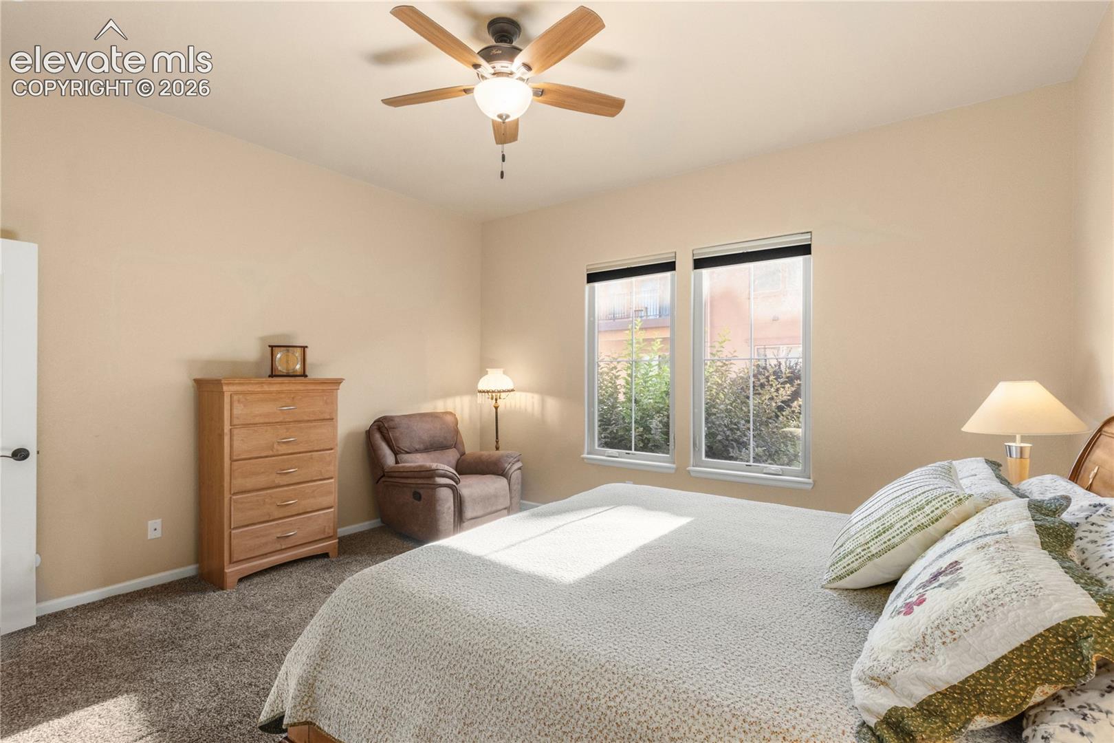 Spacious Primary Bedroom on Main Floor