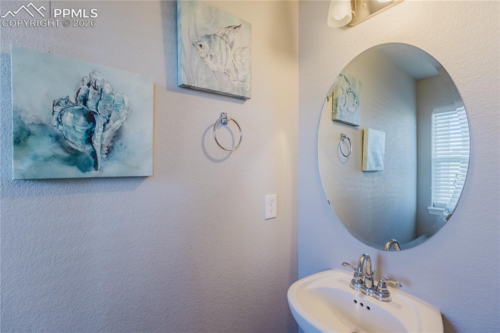 main level half bathroom