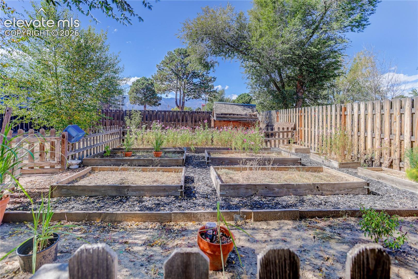 Dedicated garden beds