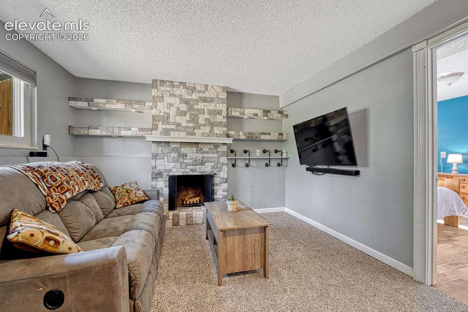 Lower Level Living Room.