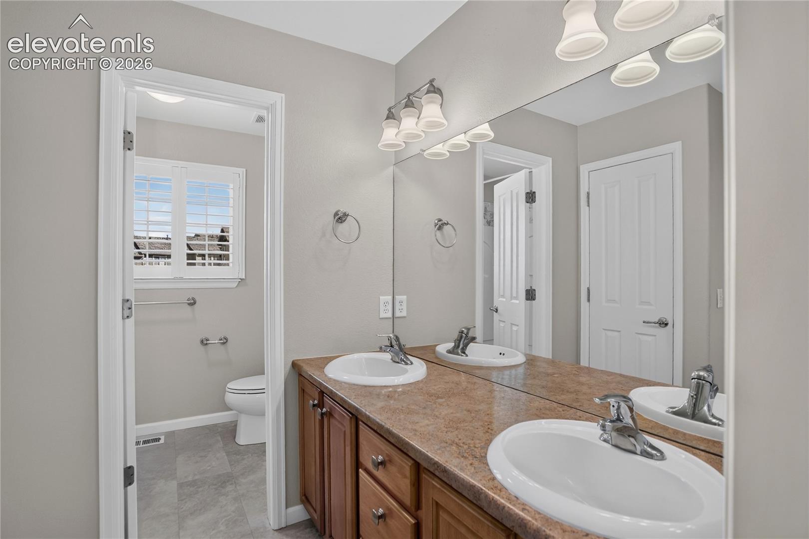 Ensuite Primary Bath and Walk-in Closet
