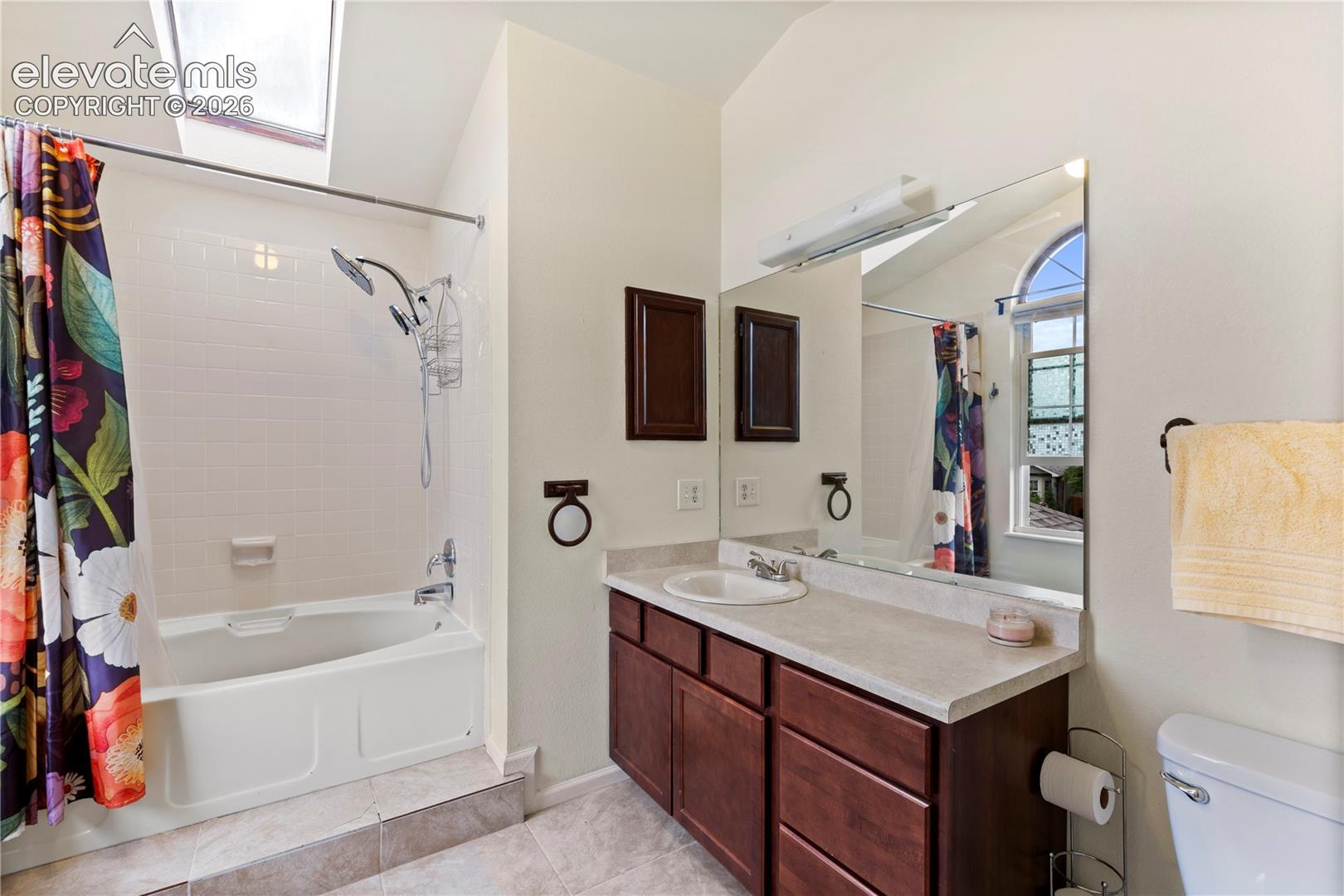 Large soaking tub in primary bath