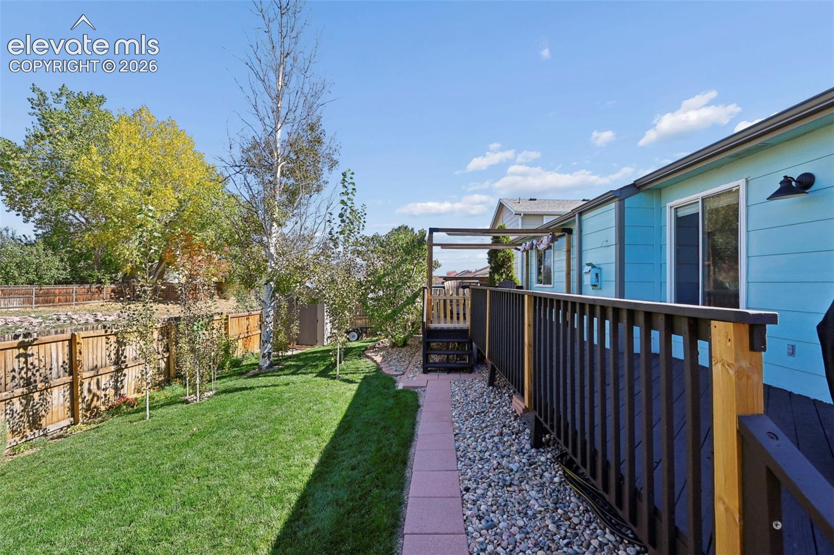 Private Back Yard