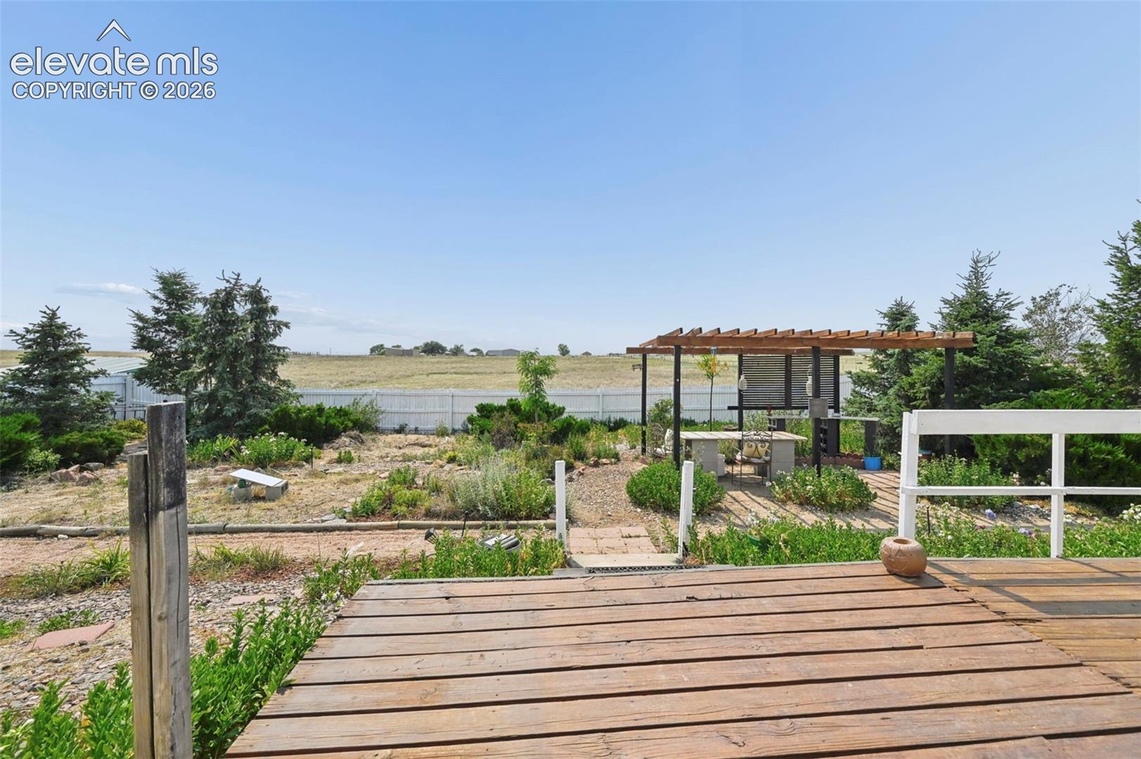 Walk-Out Deck From Dining Area!
