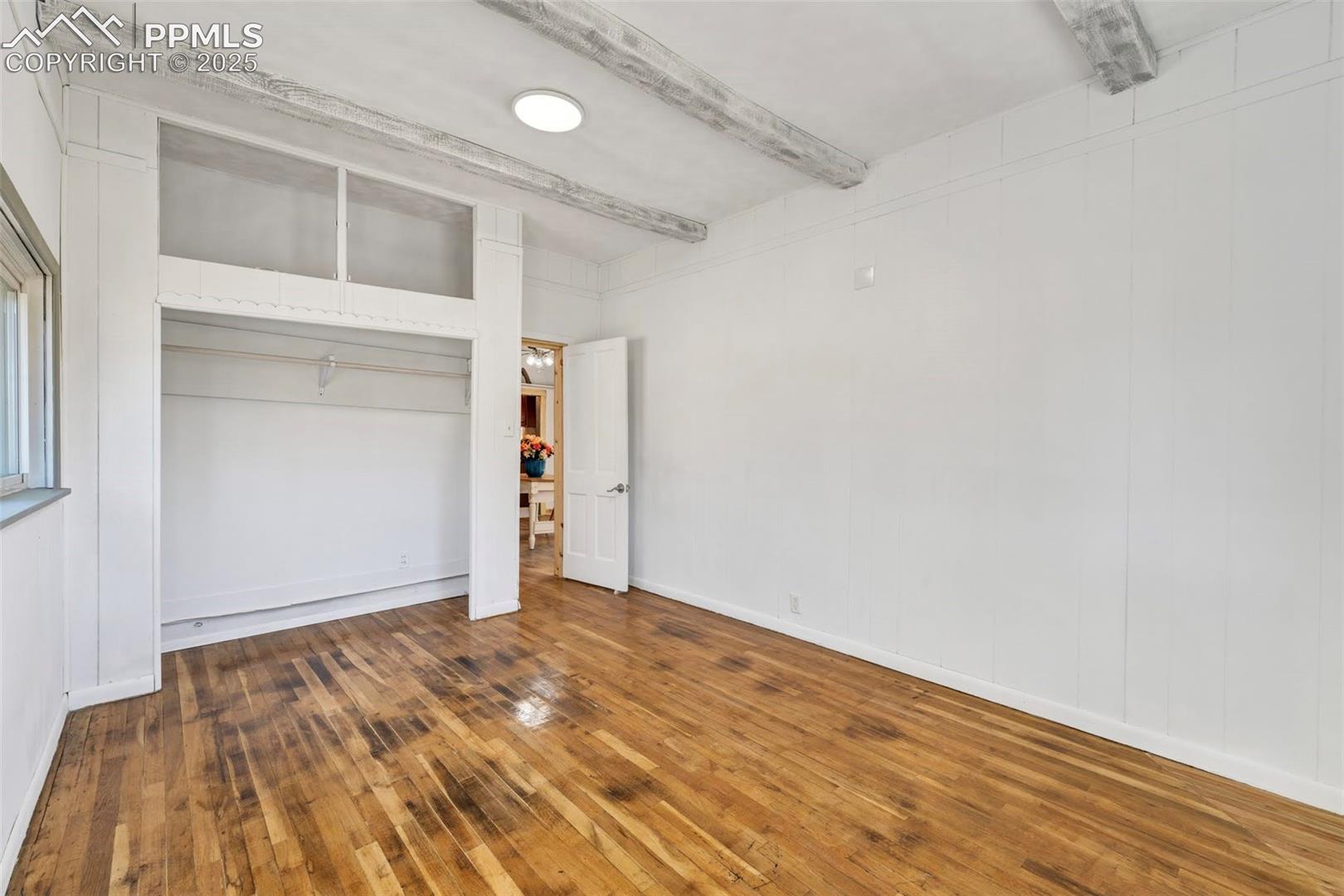 White Bedroom off dining room