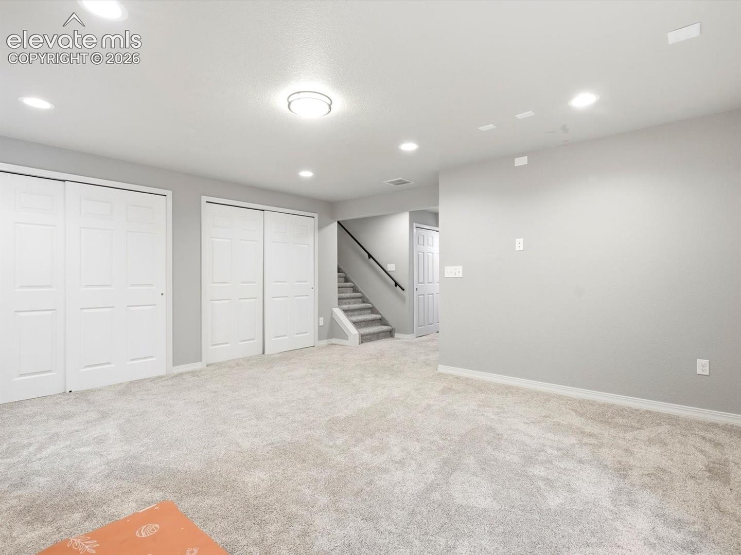 Large finished bsmt