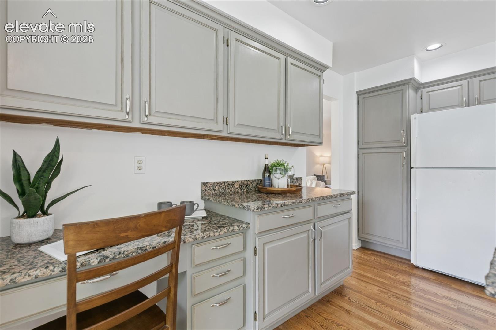 New stainless steel refrigerator to be installed 9/18