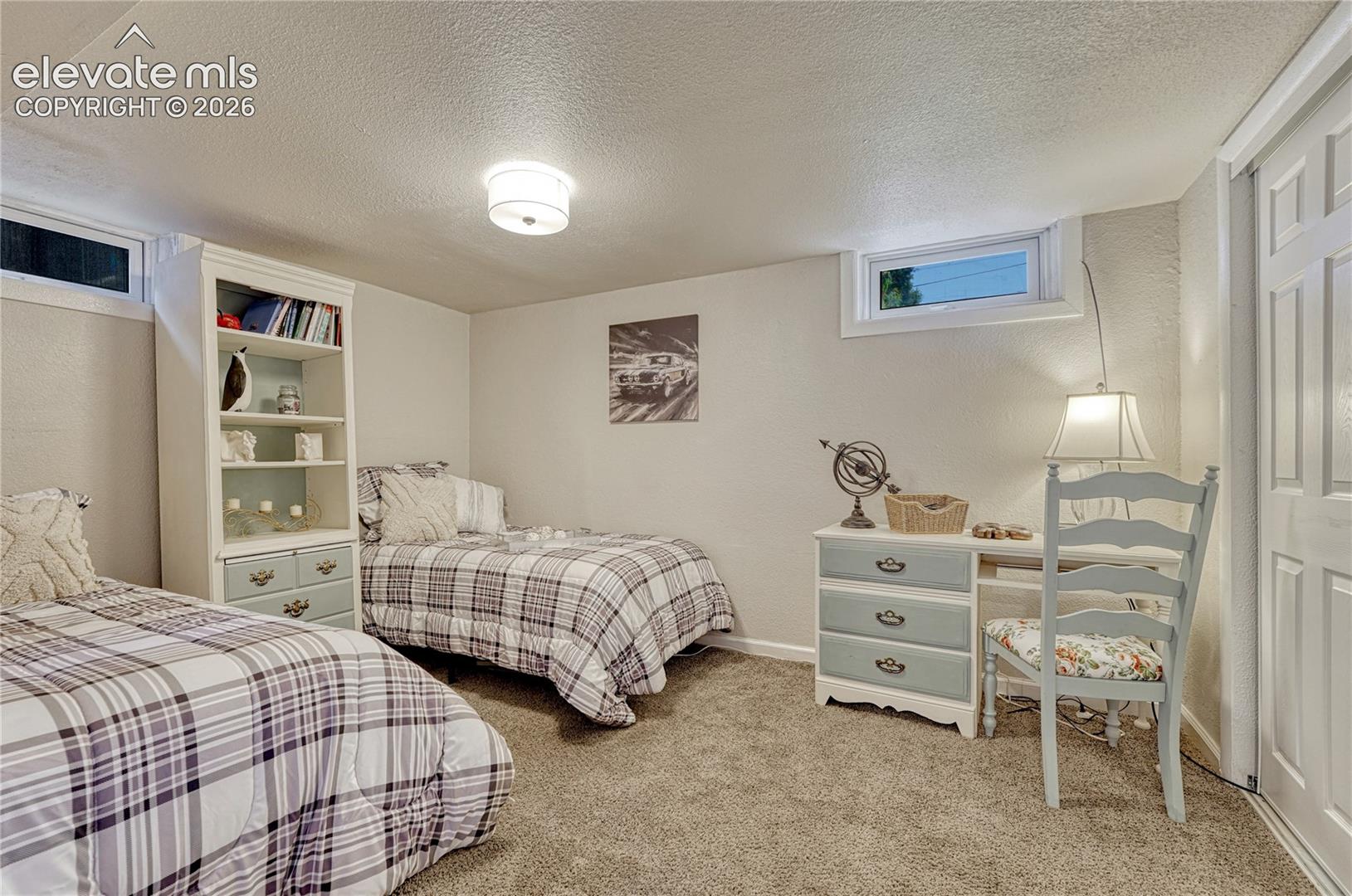 Basement bedroom