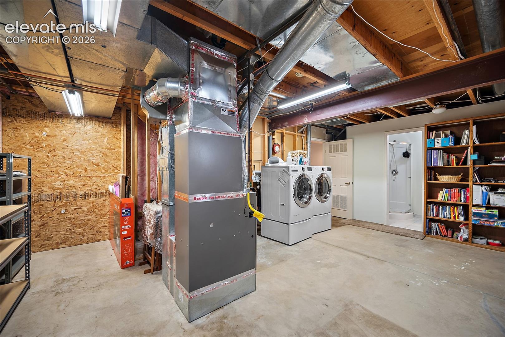 Mechanical room.