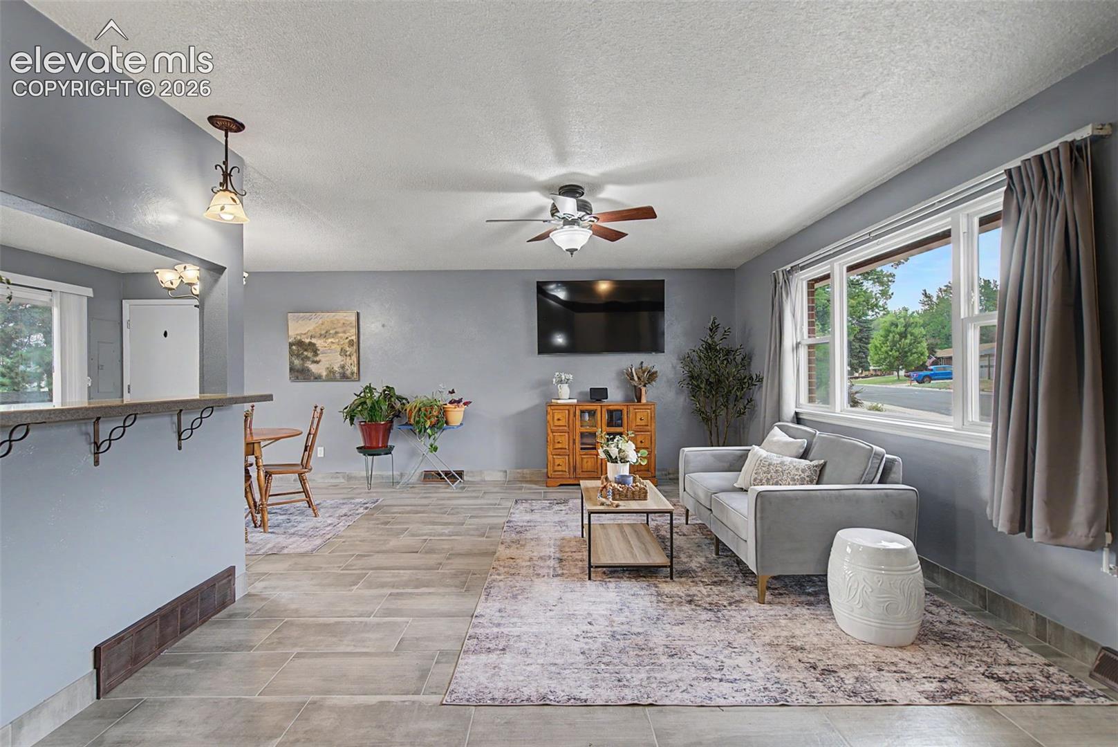 Living Room with Abundant Natural Light