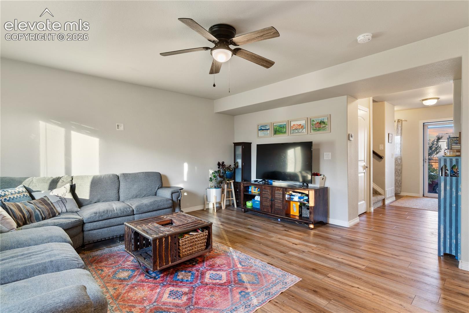 Spacious living area
