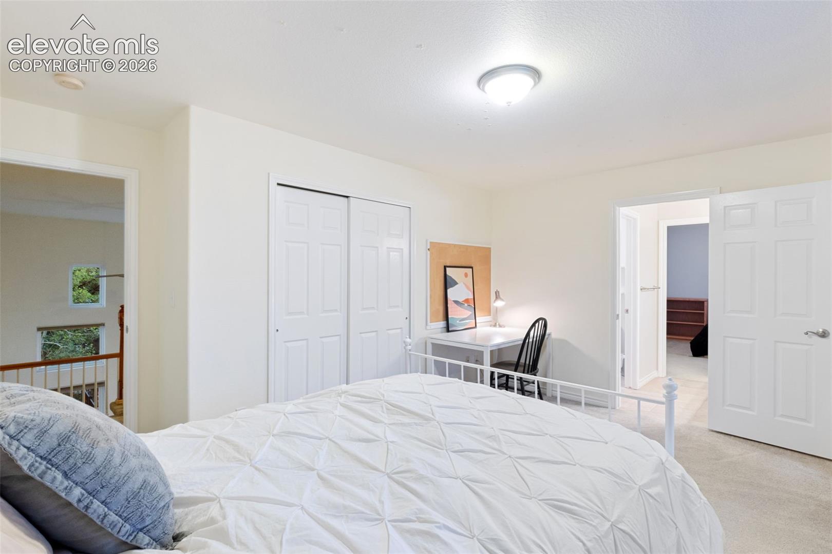 Upper Level Bedroom 3 with connecting bathroom 