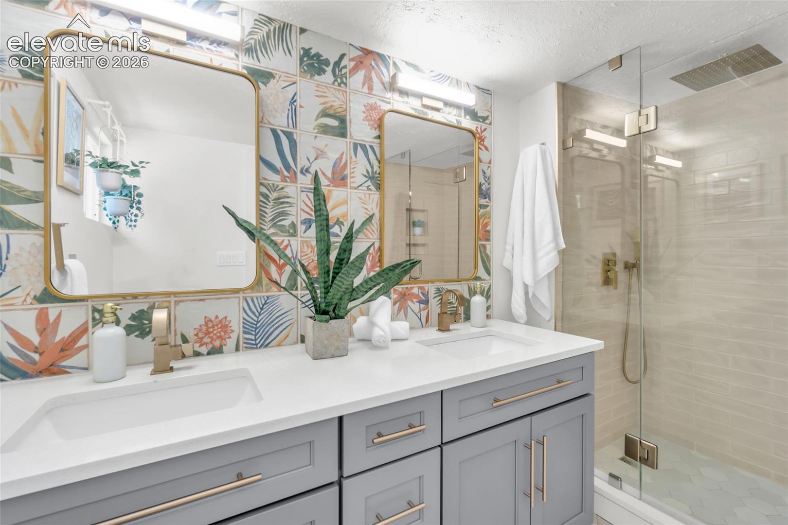 Spa-inspired bathroom