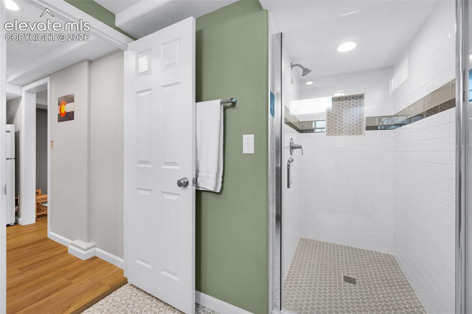 Huge basement shower