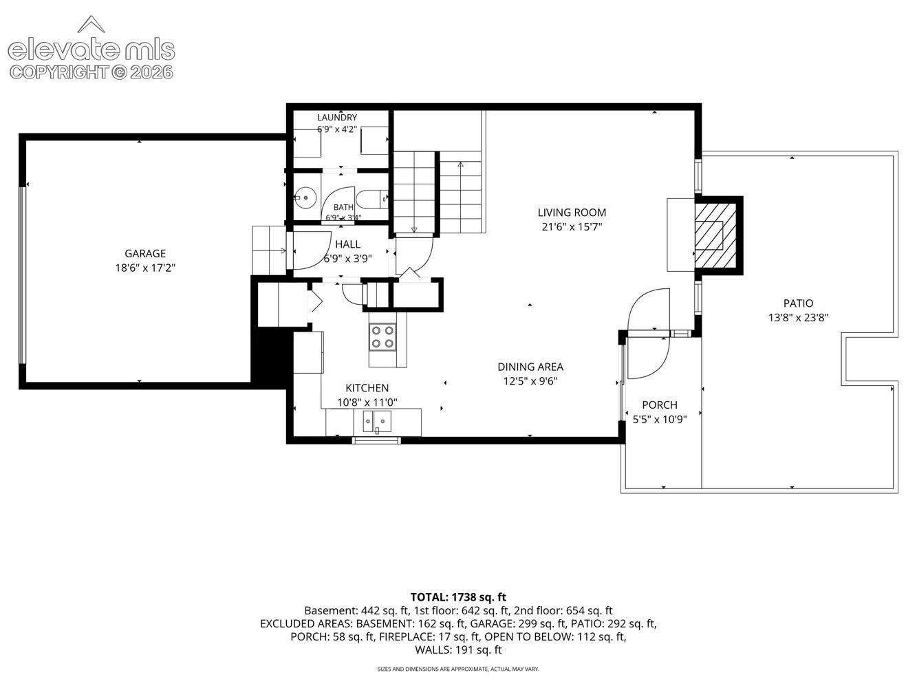 Main Level Floor Plan
