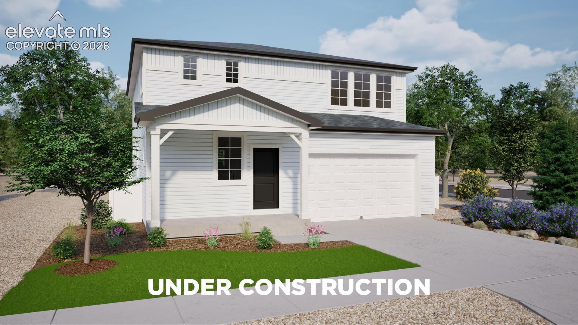 The Esprit floorplan blends modern design with artisanal touches in a home built for flexibility, affordability, and efficiency. This single-family, 2-story layout spans 2,342 sq. ft. in total and offers 4 beds, 2.5 baths, and an oversized 2-car garage. This home has plenty of curb appeal featuring a front porch. The main level is bright with oversized windows, 9’ ceilings, home-office flex space, and an expansive “heart of the home” great room. The kitchen is complete with a dining island, designer countertops, stainless steel sink, and large pantry. The spacious primary suite offers a large walk-in closet, double vanity sink, and a tiled spa shower. The 2nd floor also features a laundry room and 3 additional bedrooms with large closets.