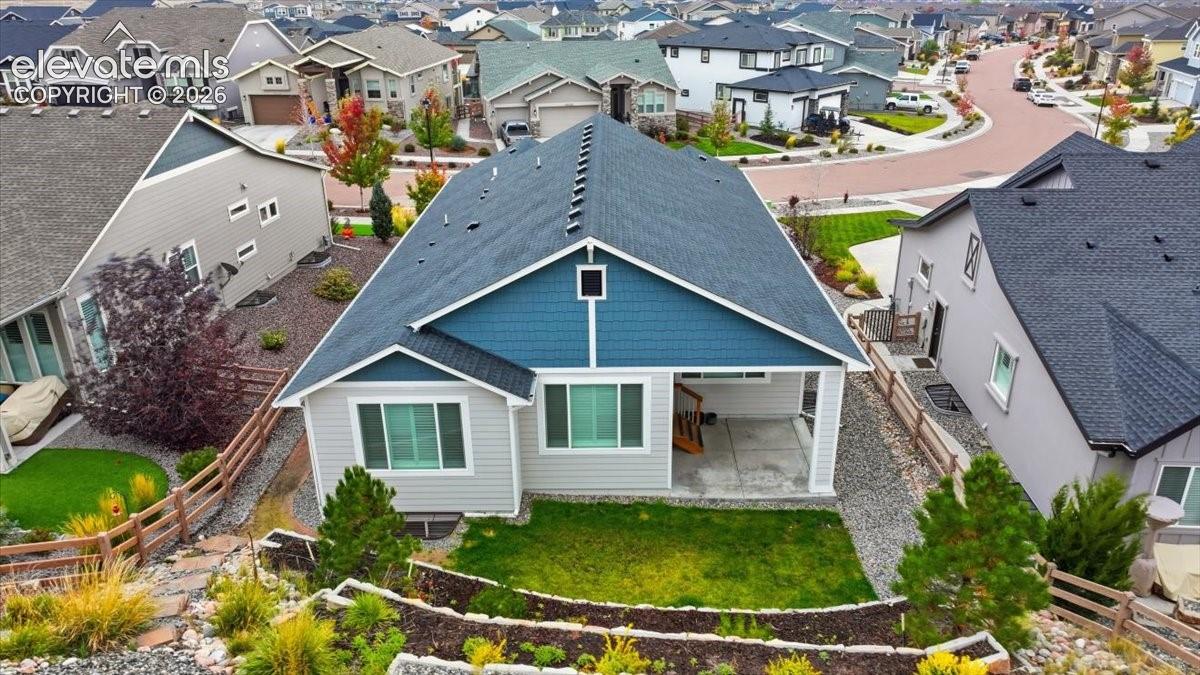 Aerial view of your own paradise!