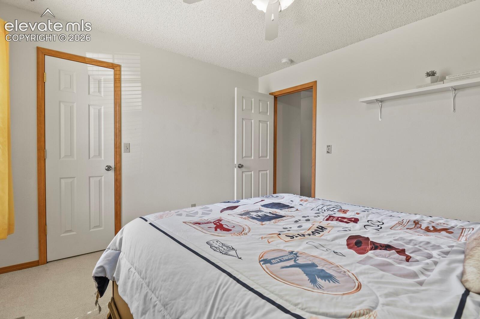Far corner of upstairs bedroom looking towards the entrance.