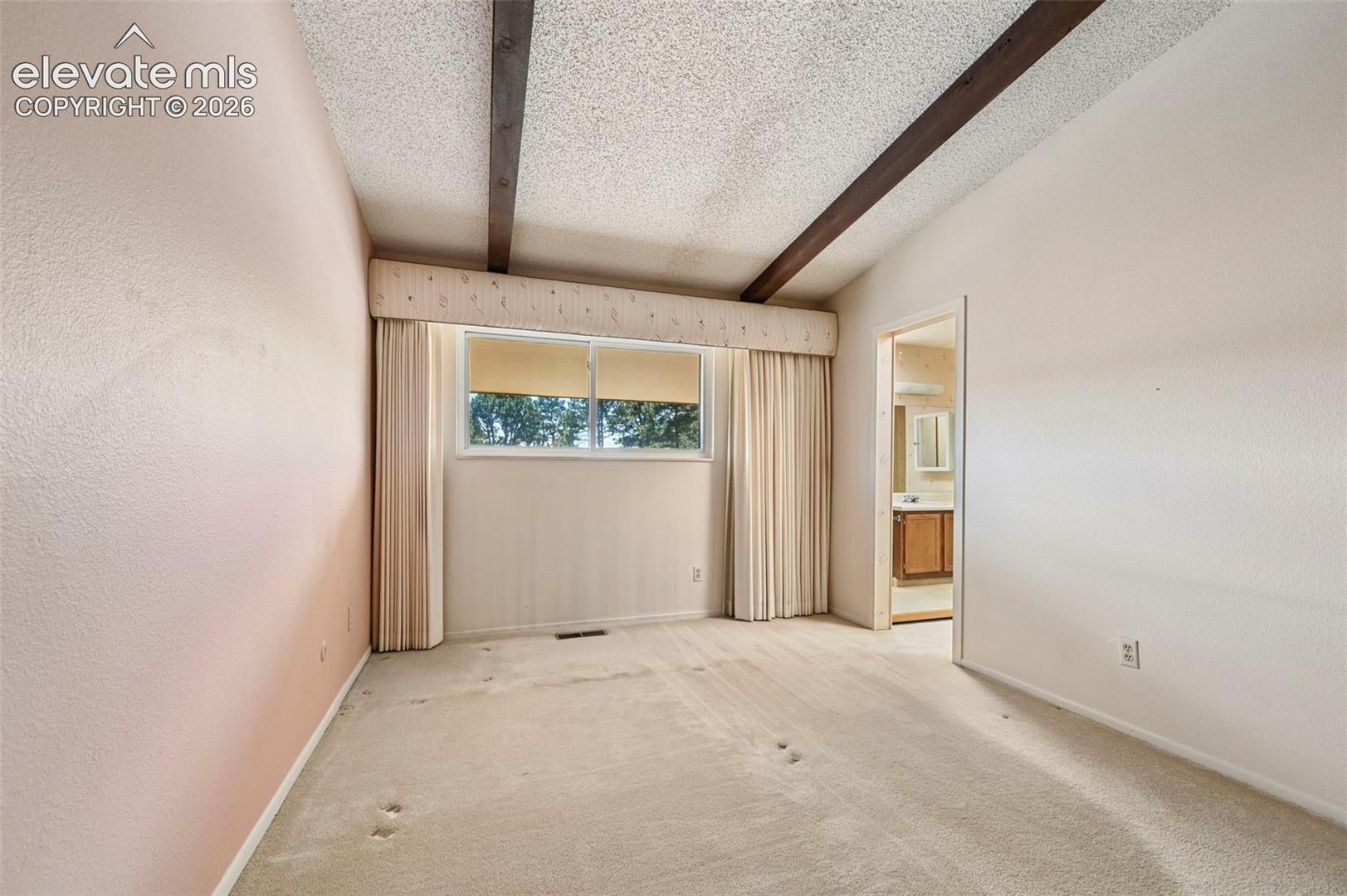 Primary bedroom with private bath