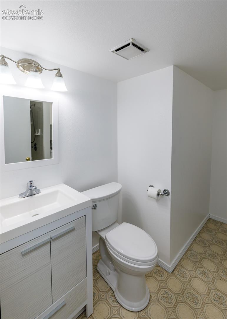 Lower level bathroom