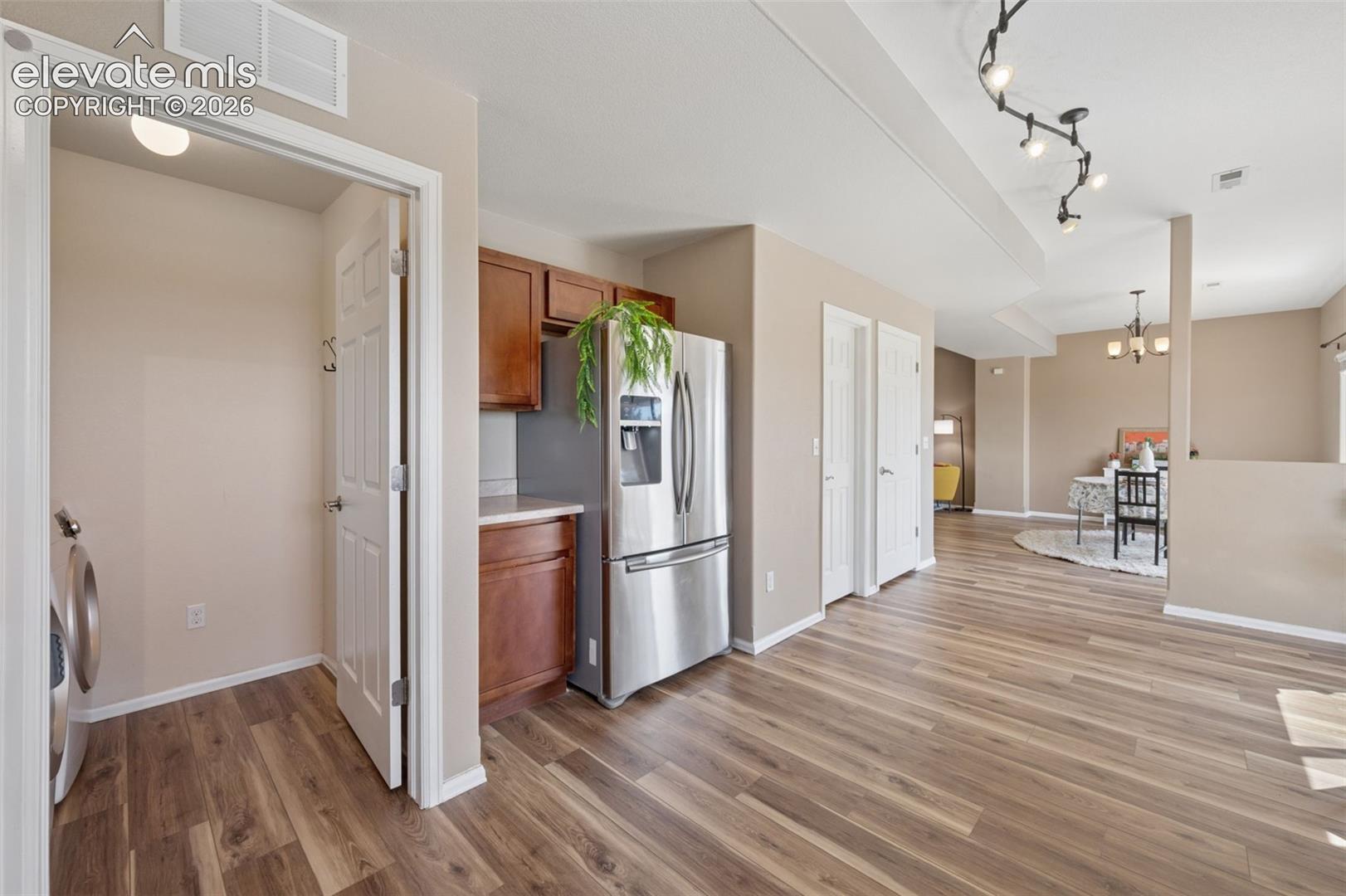 Oversized Kitchen and Entry to Laundry Room