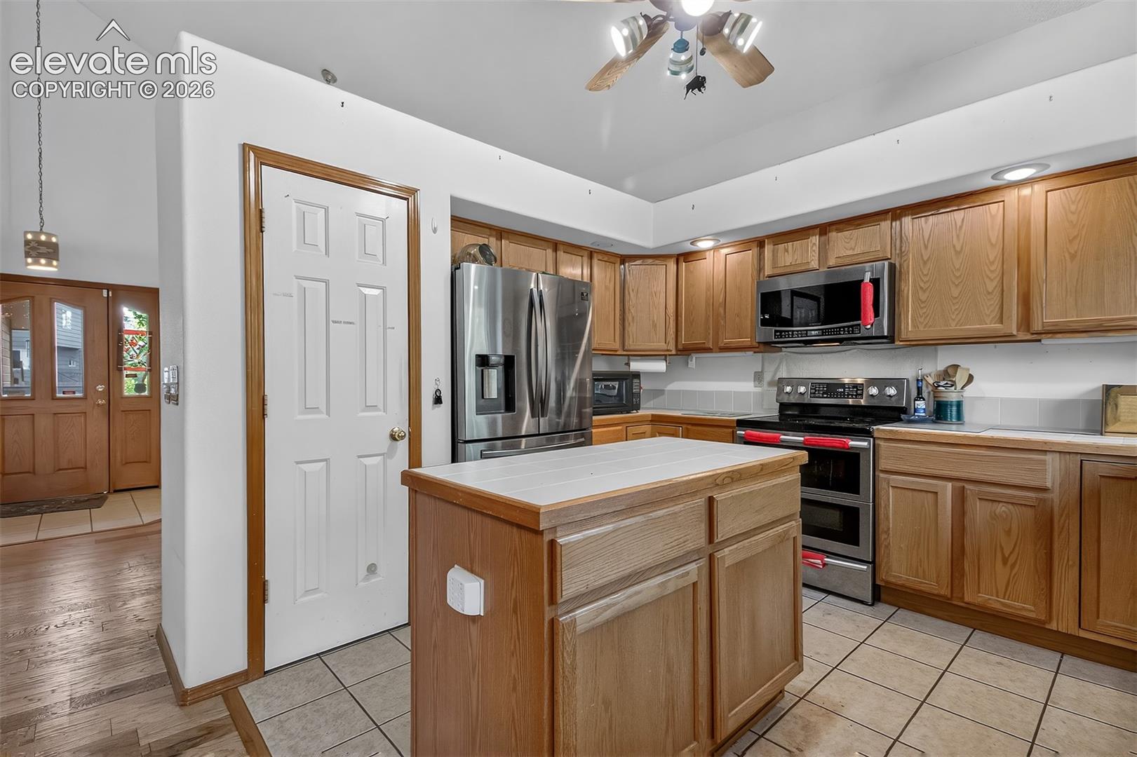 Pantry and Prep Island