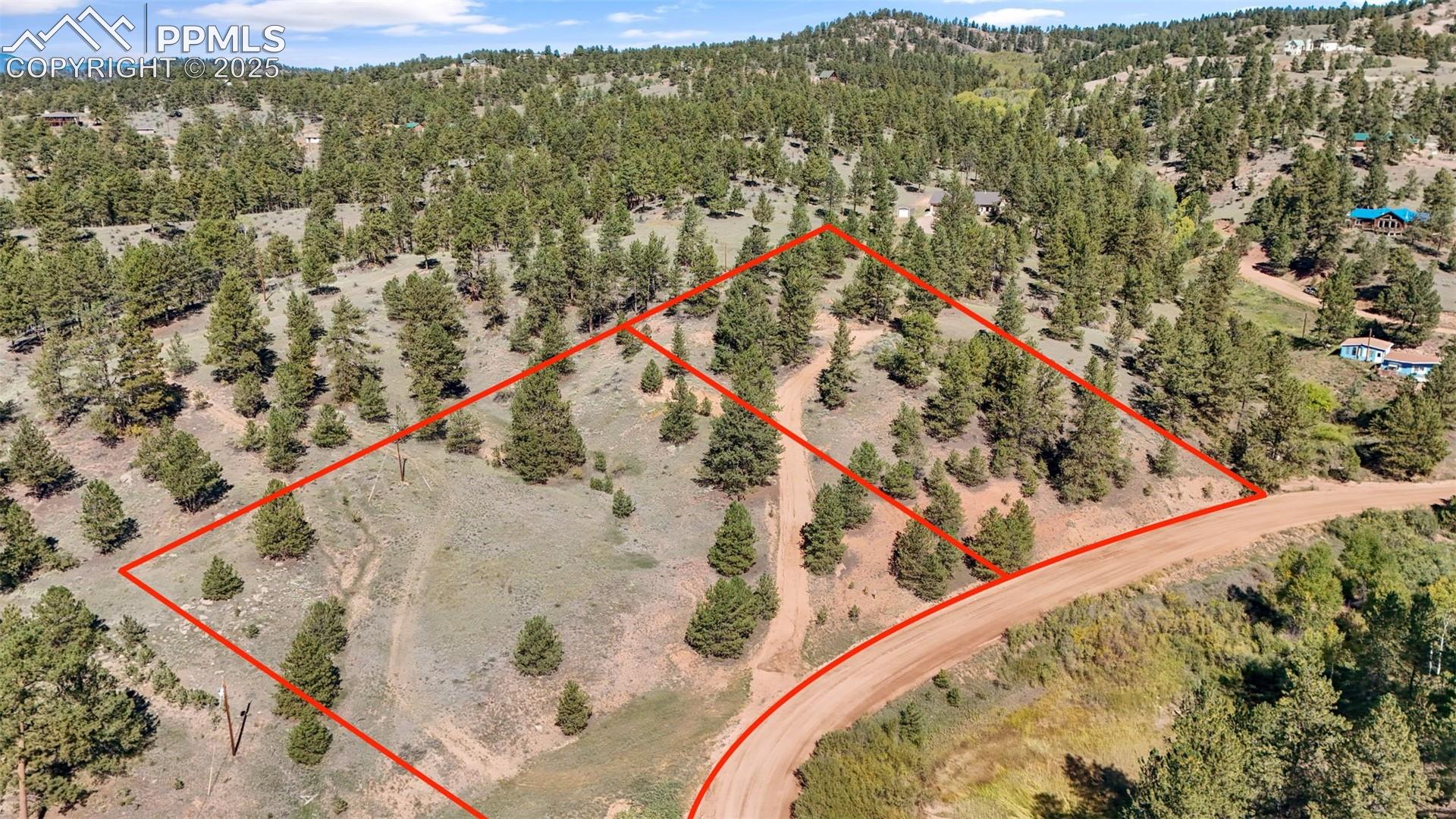 Not a survey, approximate lot lines