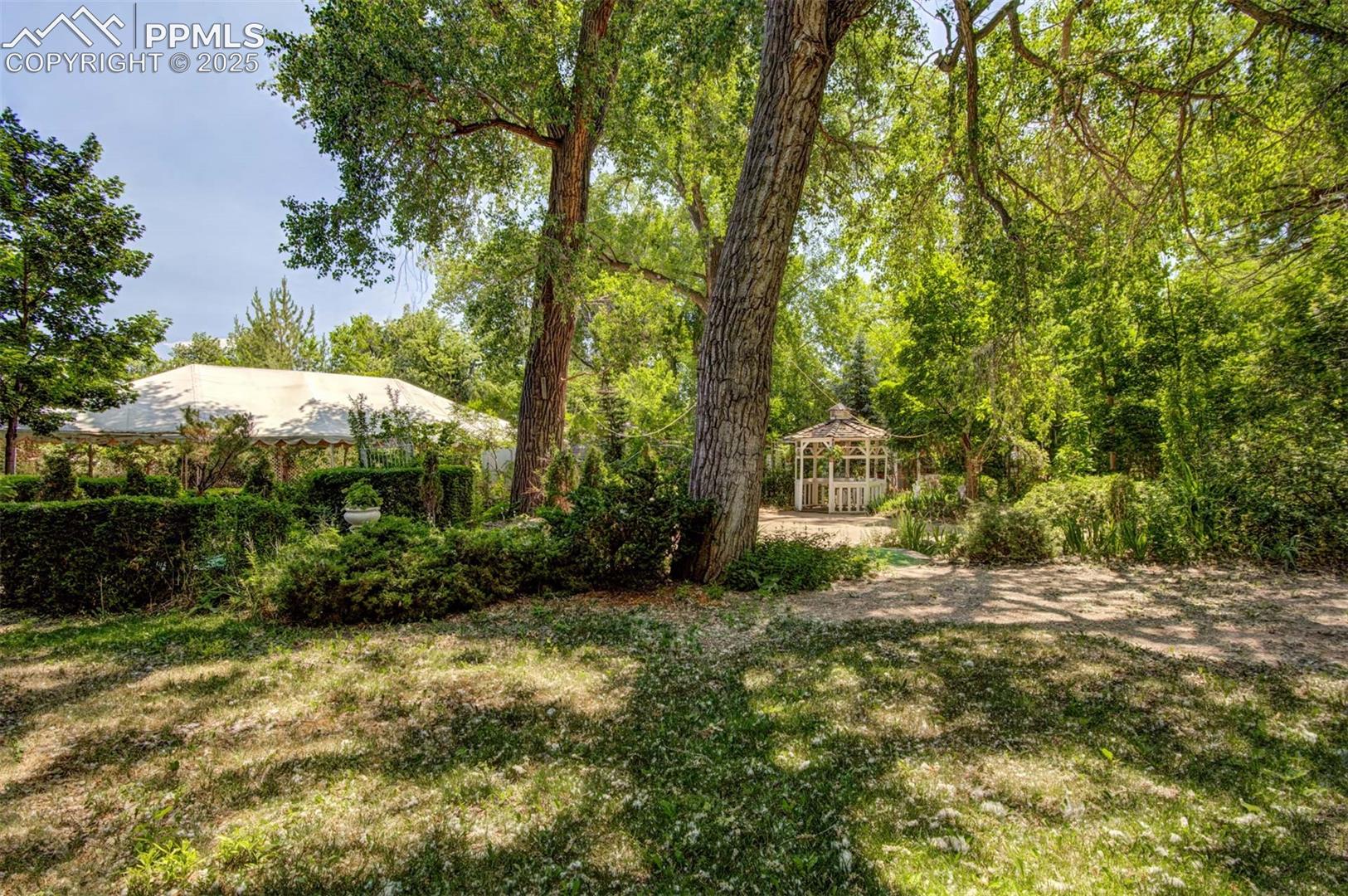 Secret Garden: Gazebo and Reception Area