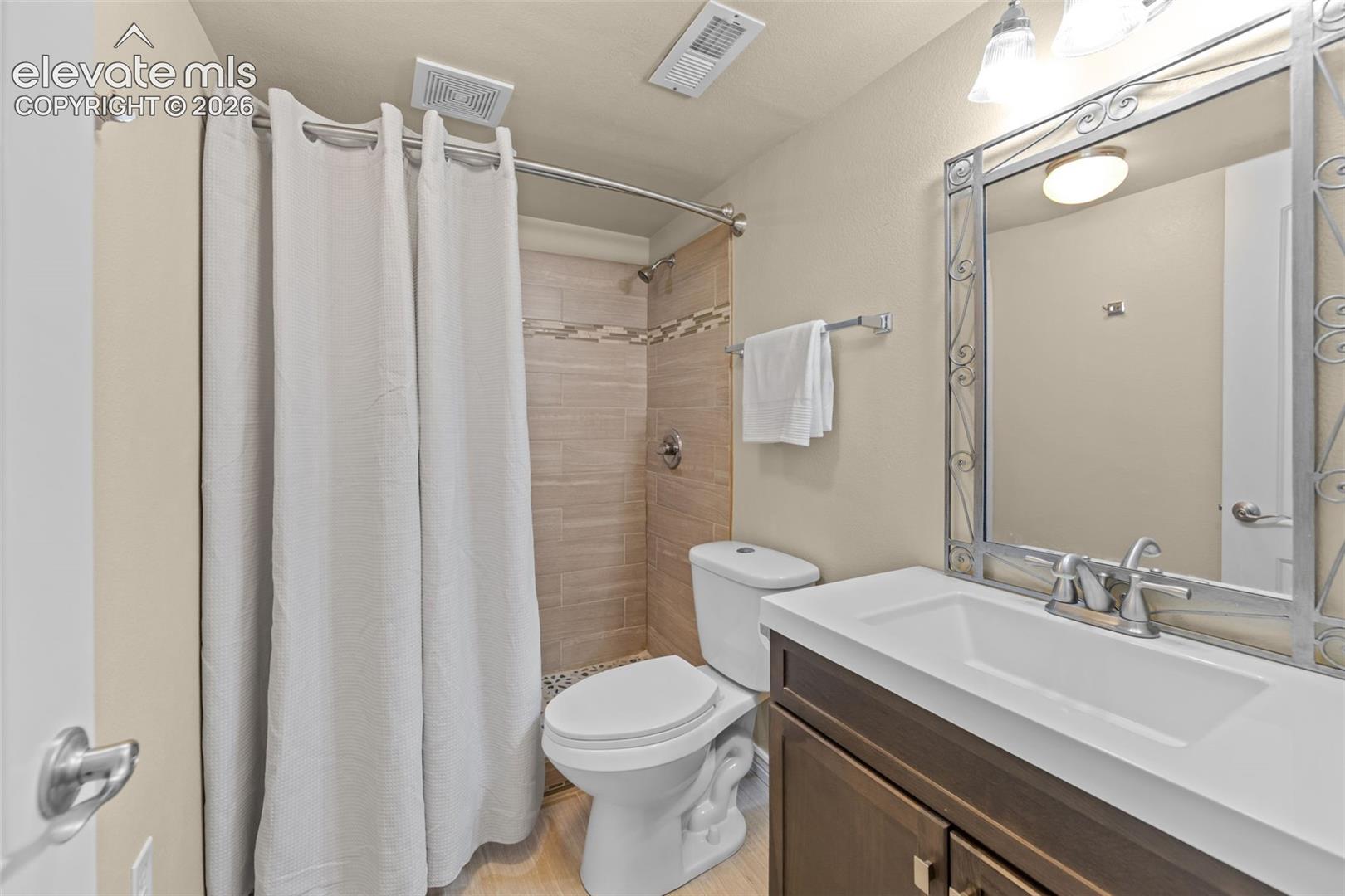 Basement bathroom
