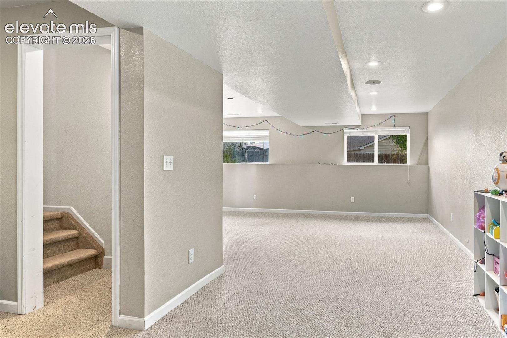 Basement family room