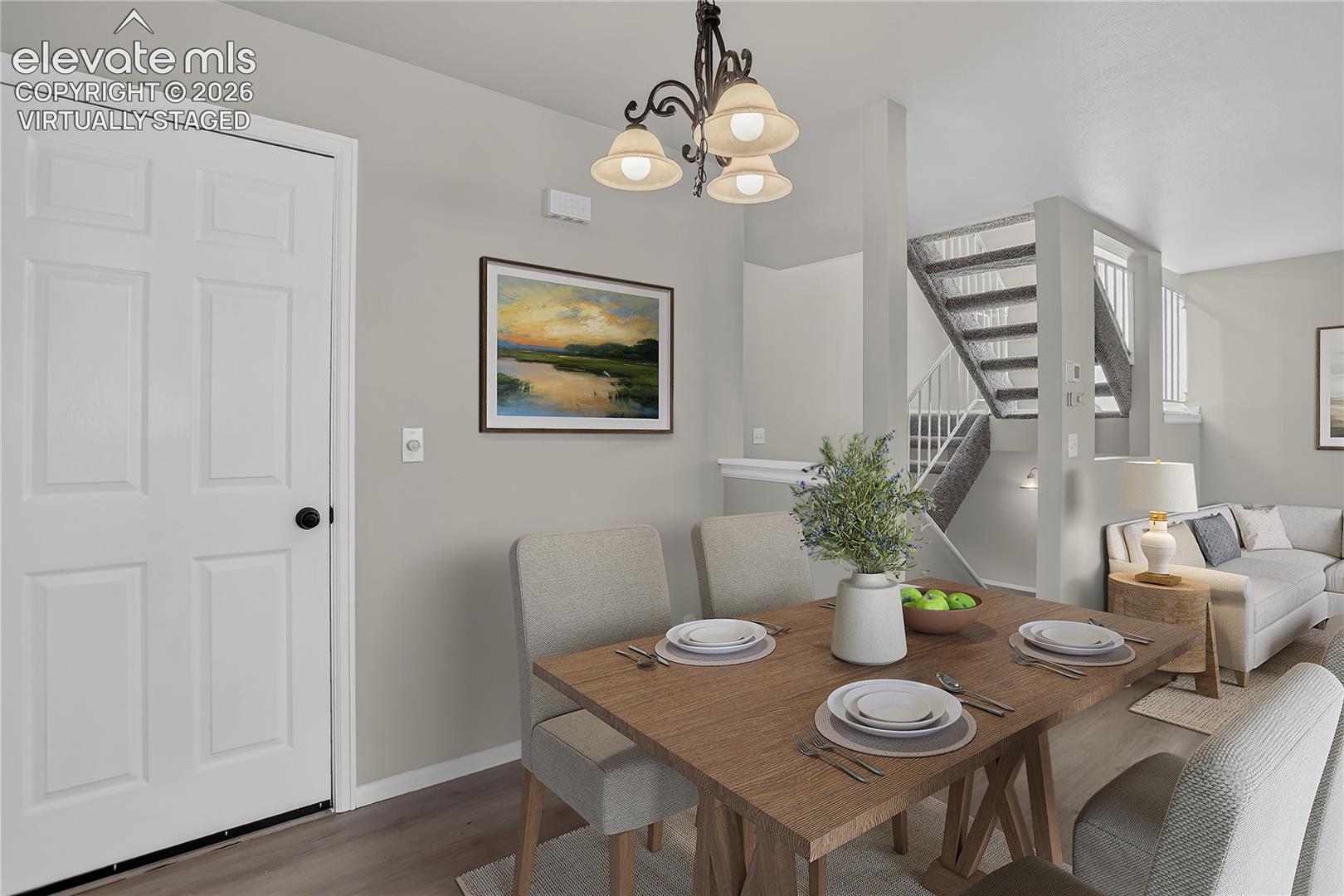 Dining Area - Virtually Staged
