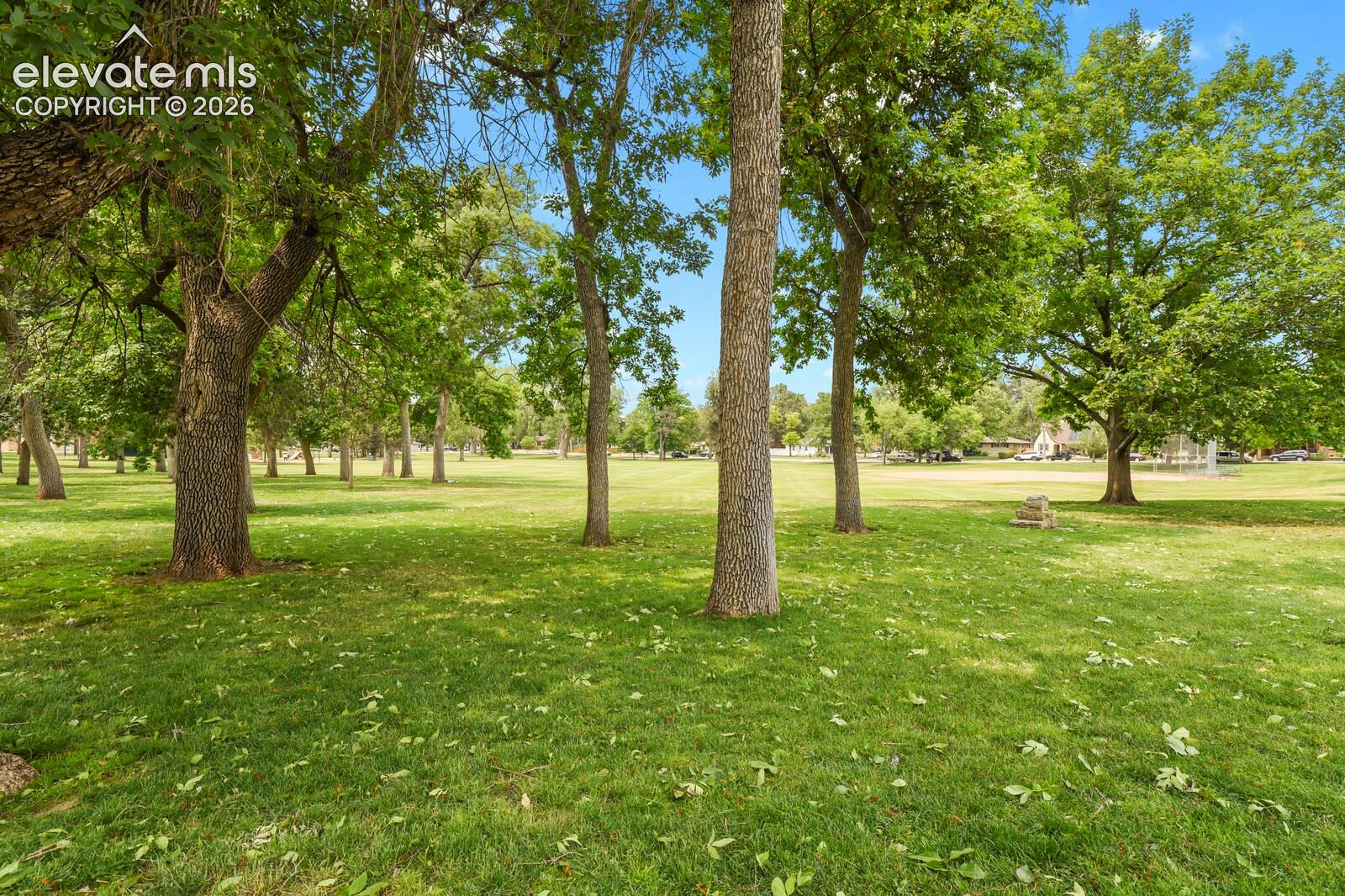 Boulder Park- right across the street!!