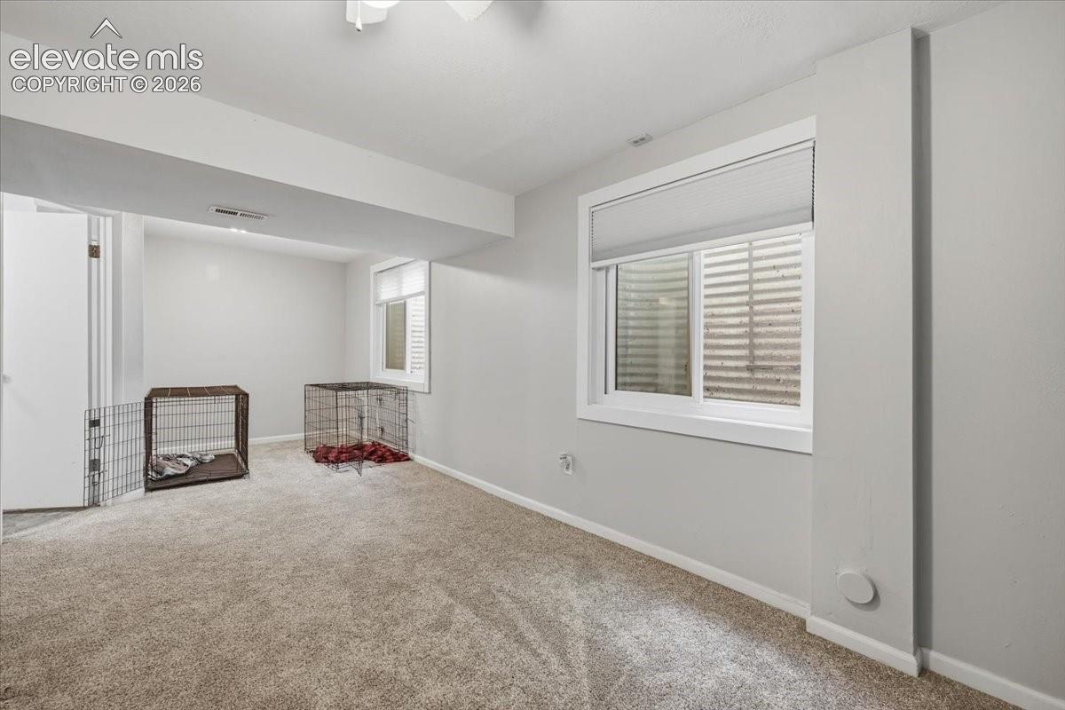 Basement bedroom 4 - Ample room for a queen size bedroom set. 