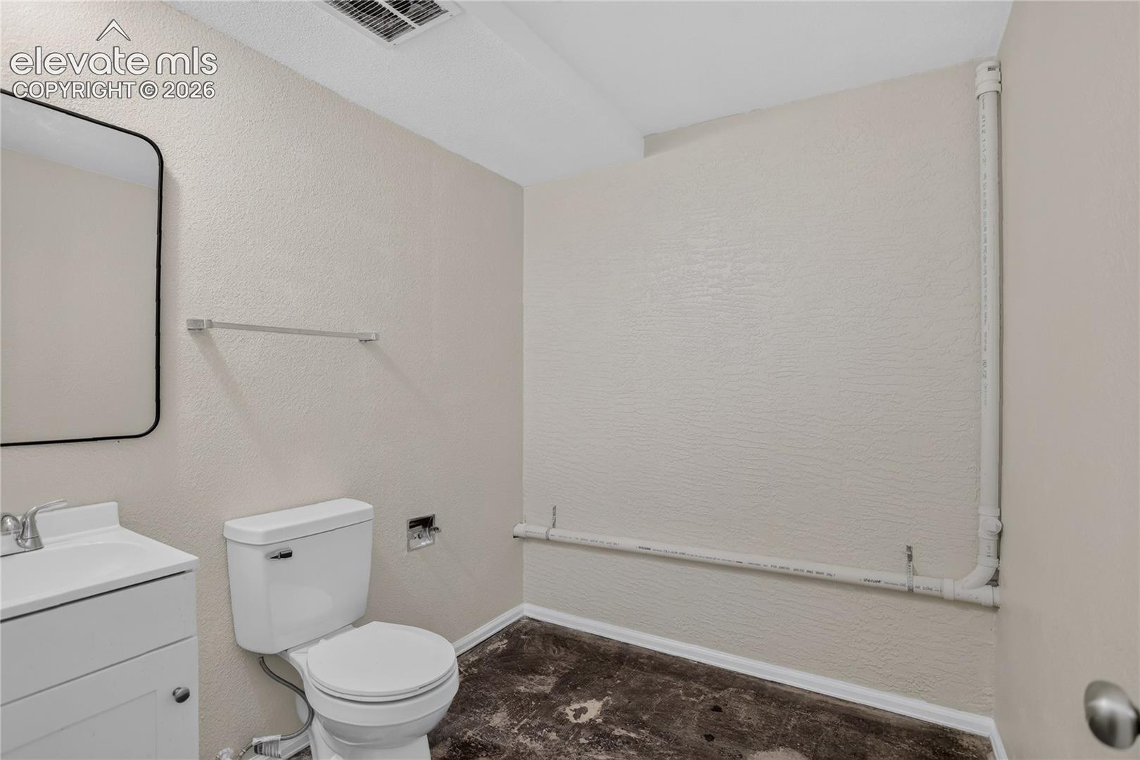 Lower level bathroom