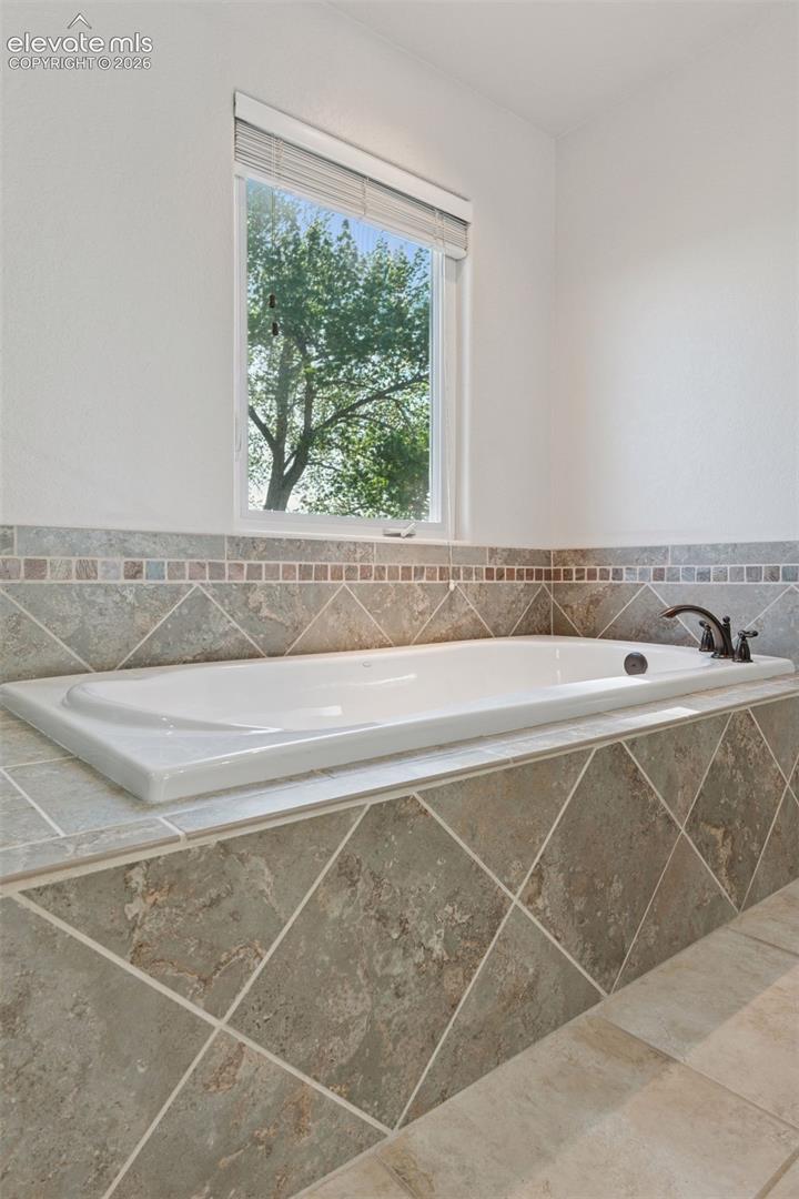 Primary Bath with Large Soaking Tub