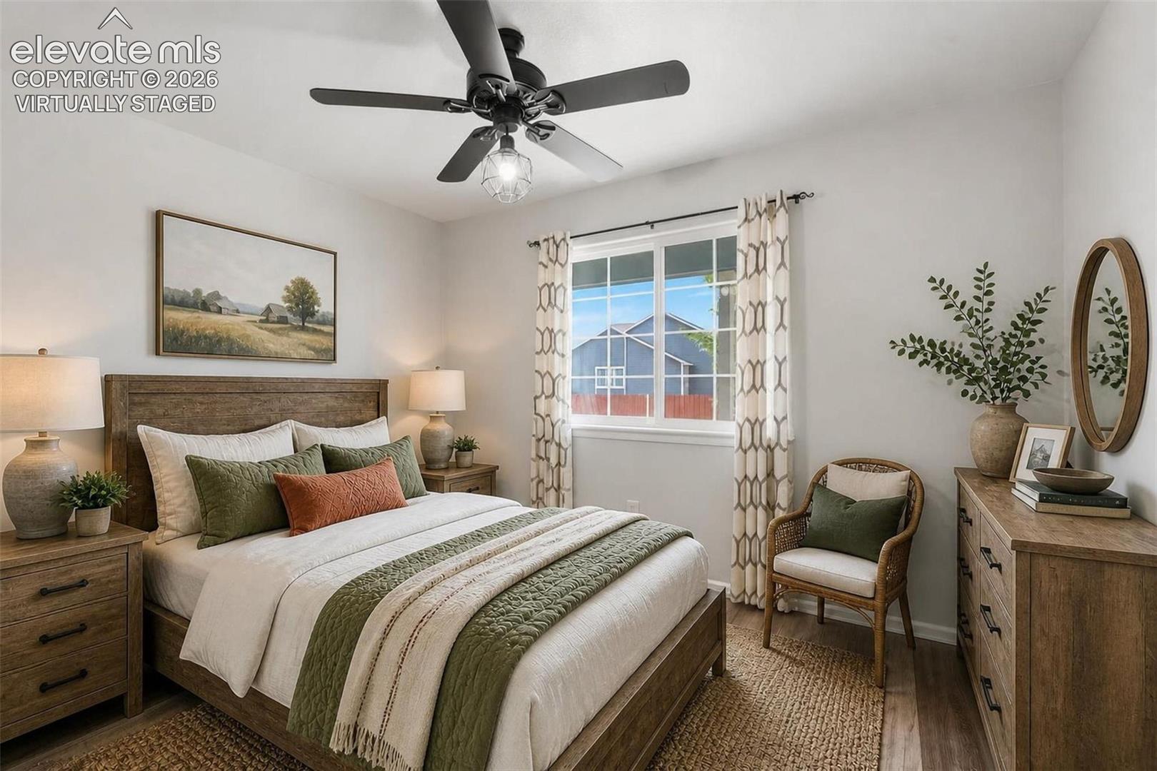 Bedroom#3, virtually staged