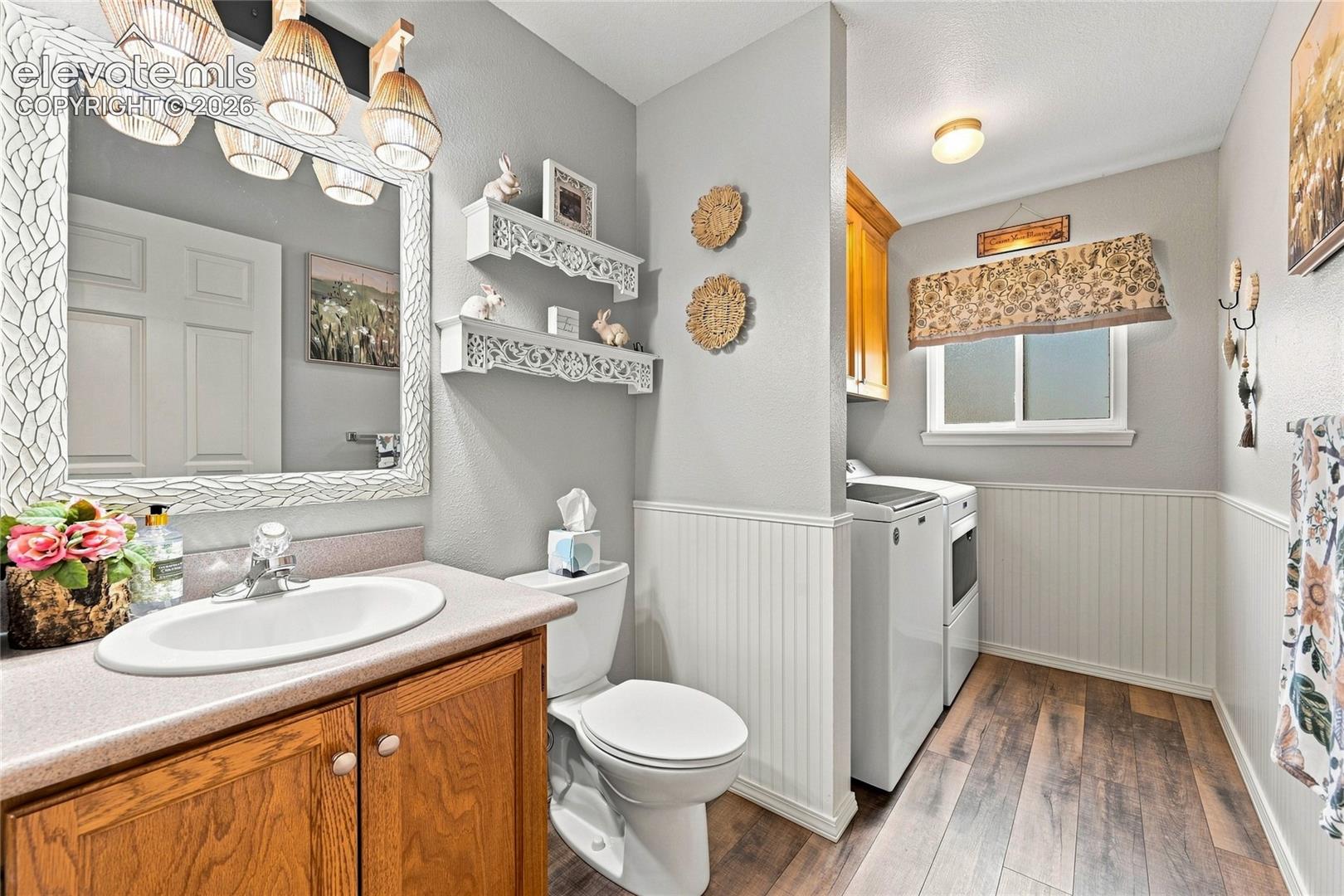 Downstairs half bath