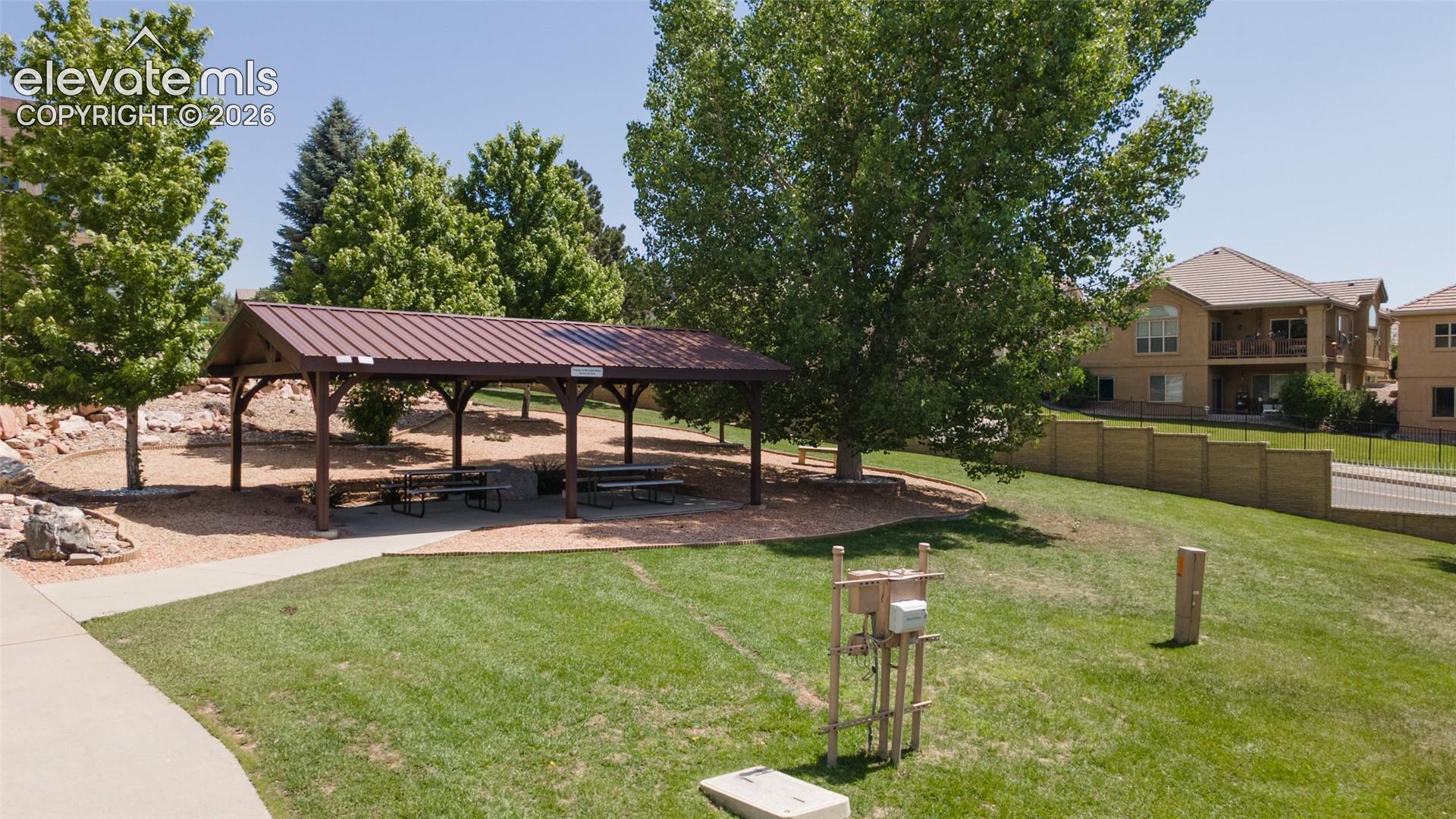 Nearby community gathering spot