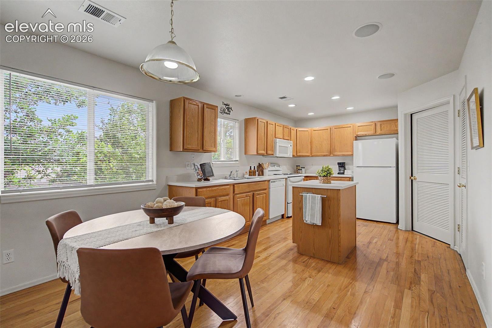 Dining Area with Large Window