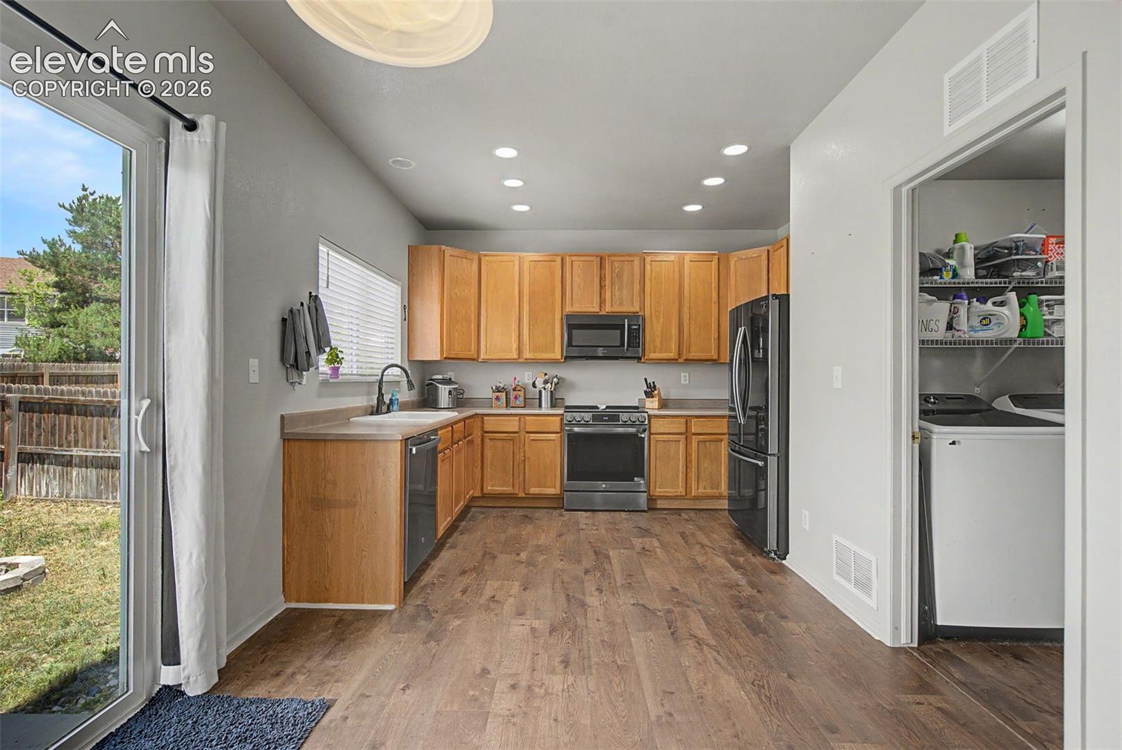 Kitchen with Access to Laundry