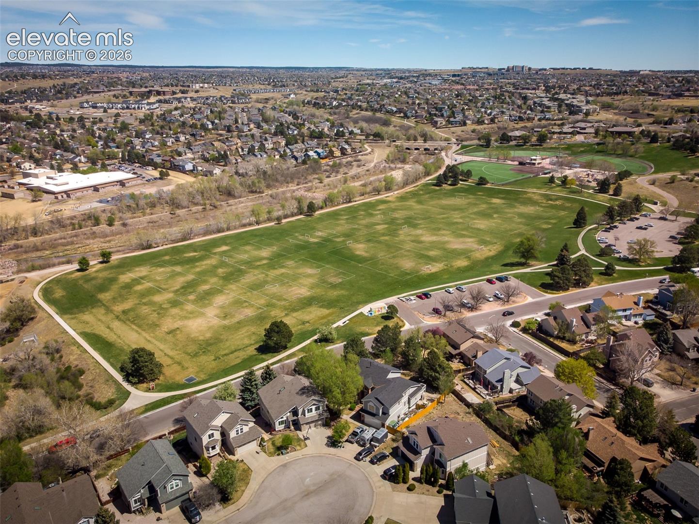 




















Home on cul-de-sac with Cottonwood  Park.